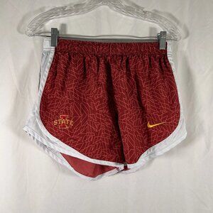 Iowa State Nike Running Shorts Women's Medium Lined Drawstring Elastic Waist